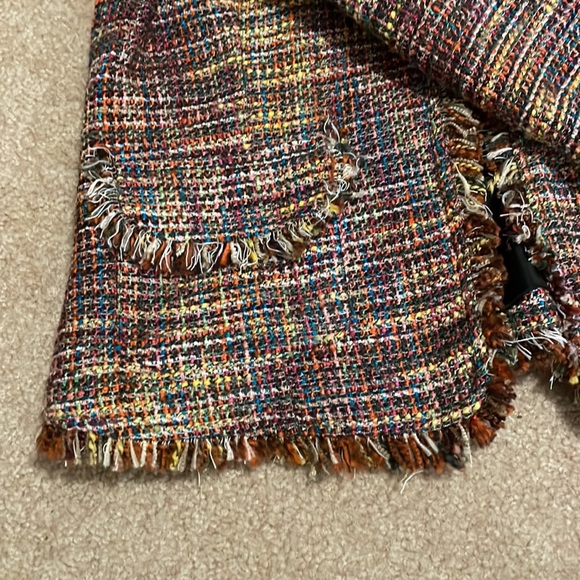 Chico’s Multicolored Tweed Jacket - Picture 3 of 4